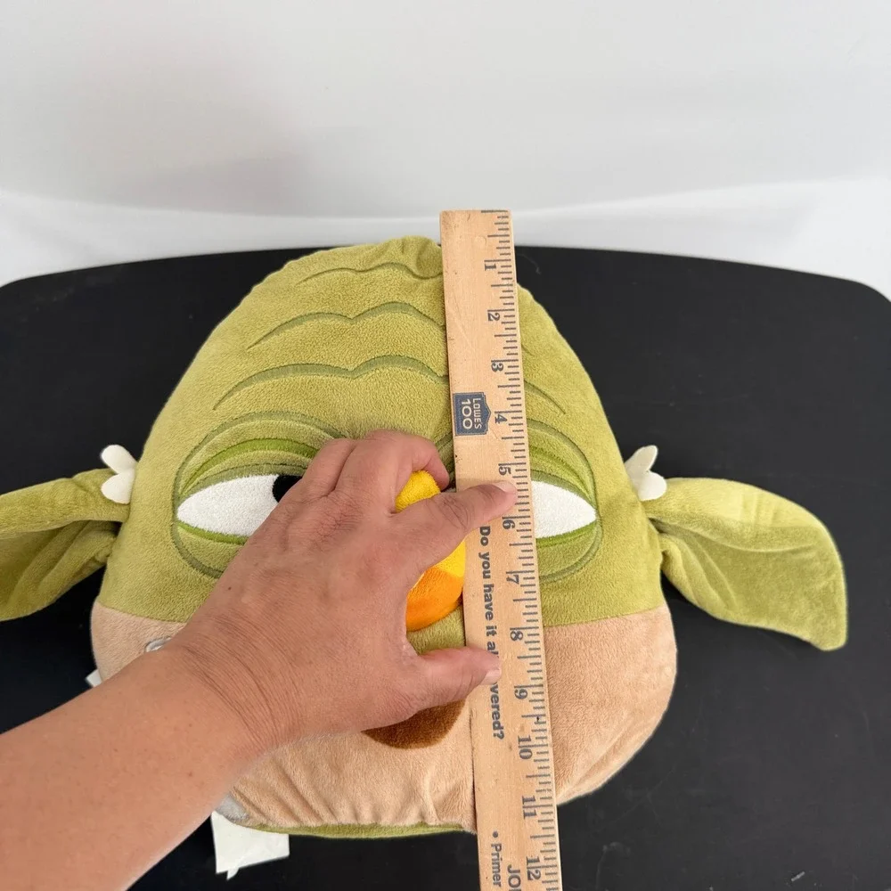 Angry Birds Star Wars Yoda Plush Pillow 12 inch Green‎ Jedi Master Rovio 2012